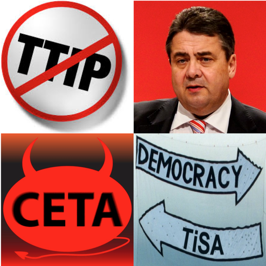 SPD-Chef Gabriel zu TTIP: Undurchsichtige Politik – ALARM!