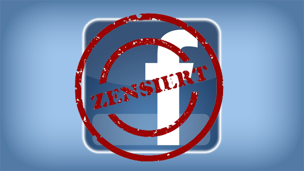 ZENSUR: Facebook sperrt DREI Seiten für je 30 Tage!