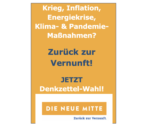 JETZT den politischen Neubeginn unterstützen!! – Landtagswahl Hessen