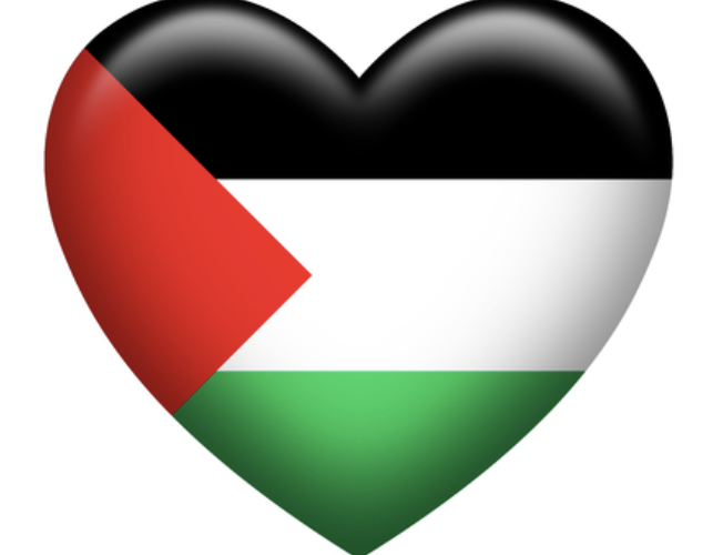 DIE NEUE MITTE: Unser neuer Palästina-Flyer!